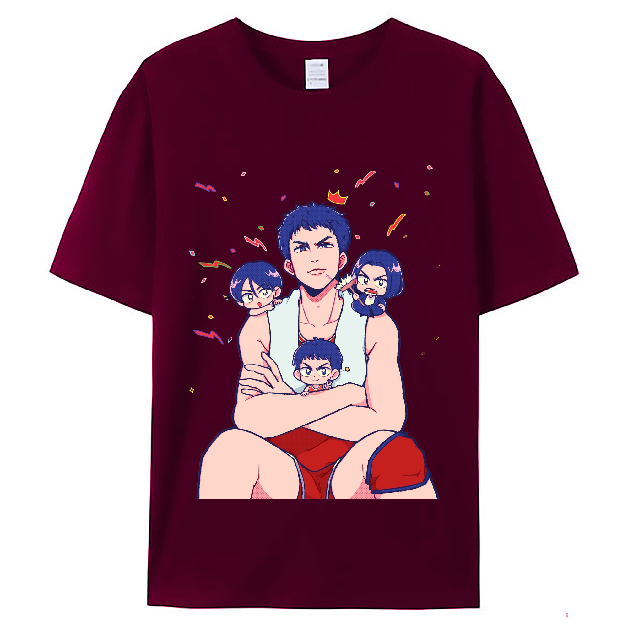 （画像用） SLAM DUNK／スラムダンク レディースカジュアルプリントTシャツ（綿100％）
